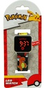 RELOJ LED POKEMON negro