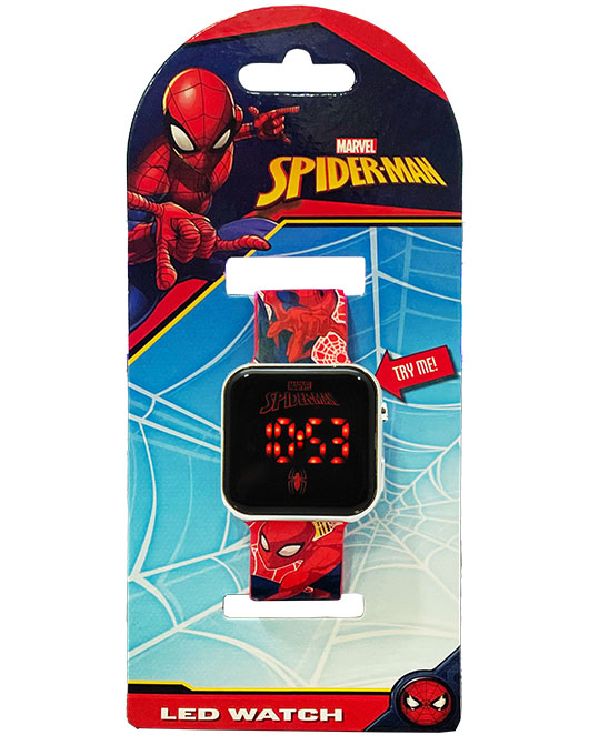 RELOJ LED SPIDERMAN