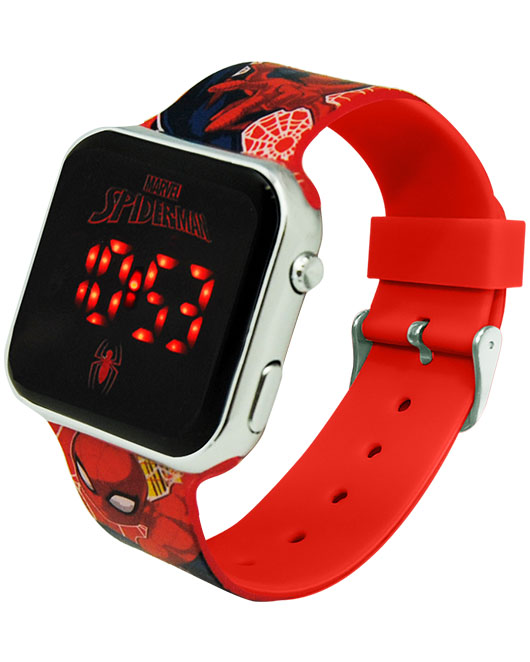 RELOJ LED SPIDERMAN