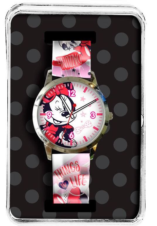 RELOJ MINNIE ANALOGICO