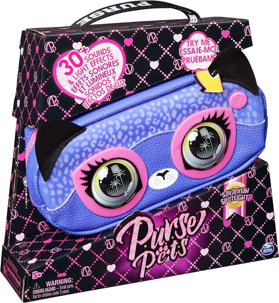 RIÑONERA CHEETAH PURSE PETS