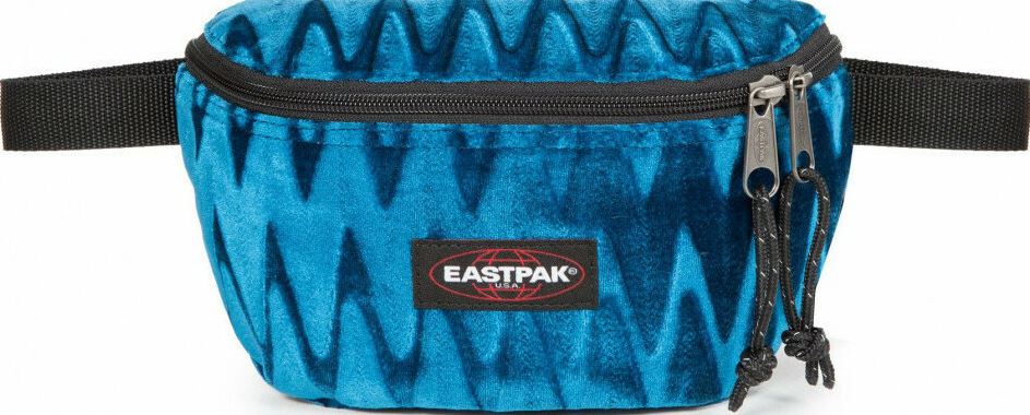 RIÑONERA SPRINGER VELVET BLUE