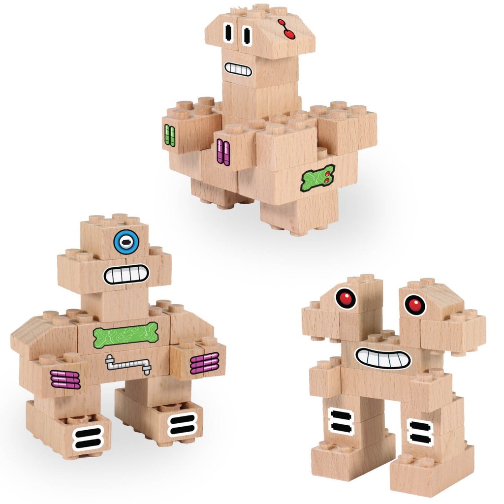 ROBOTS 16 PIEZAS