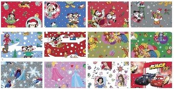 ROLLO PAPEL NAVIDAD DISNEY