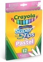 ROTULADORES LAV.COL.PASTEL(12)