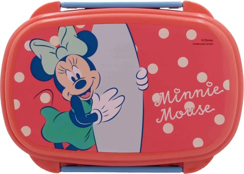 SANDWICHERA MINNIE C/CUBIERTOS