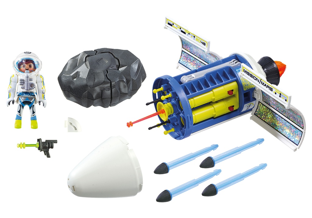 SATELITE LASER METEORITOS