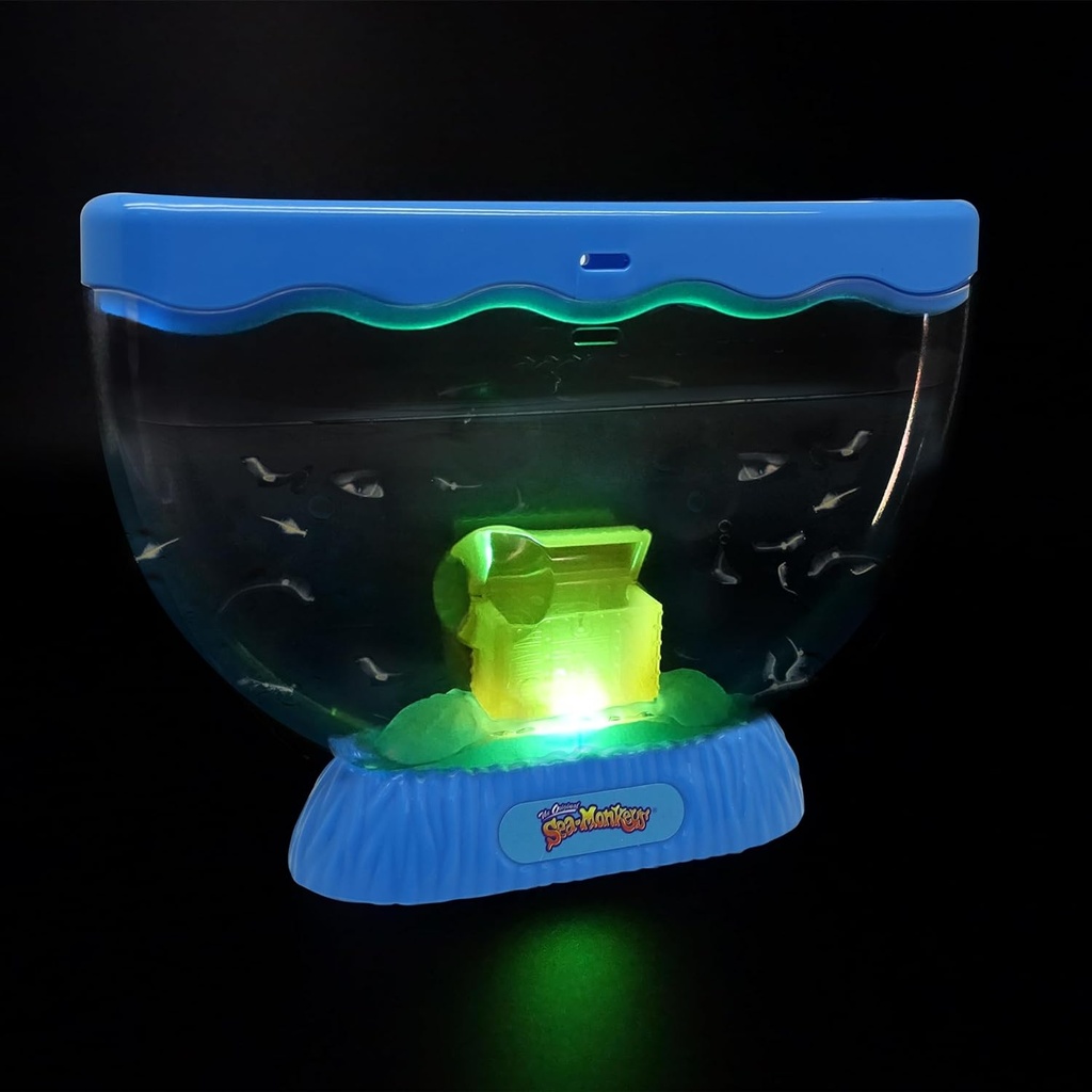 SEA MONKEYS COFRE TESORO LUZ