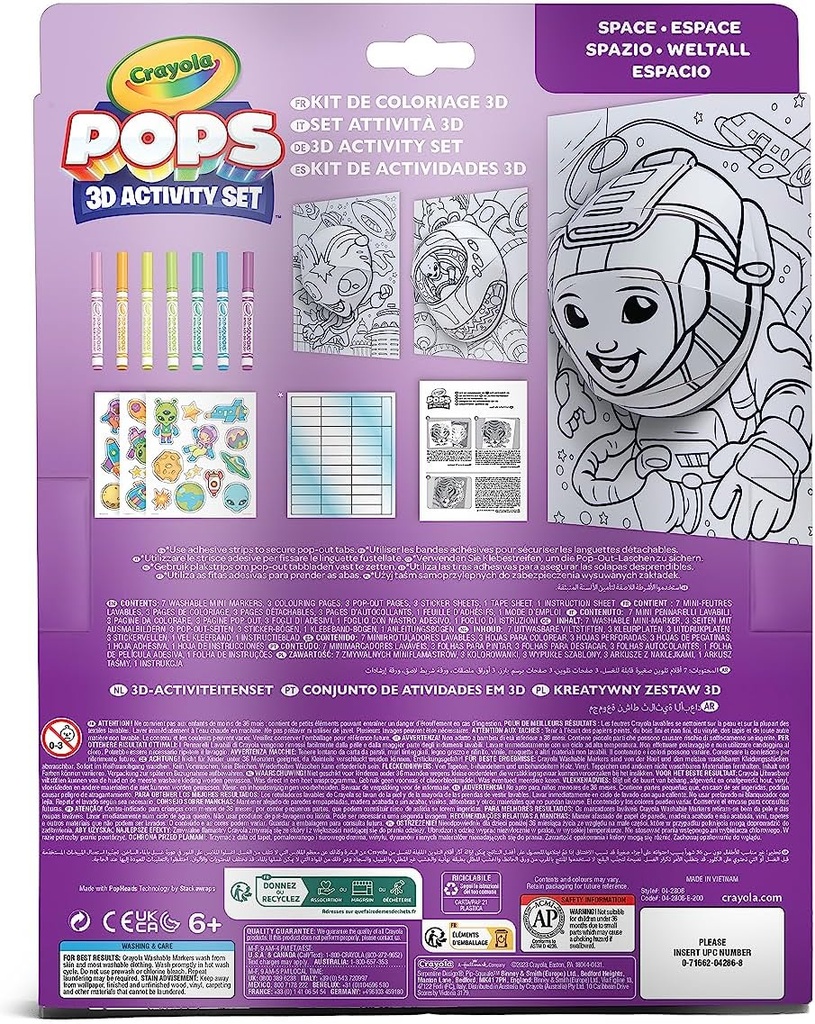 SET ACTIVIDADES POPS ESPACIO