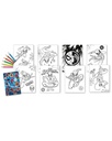 SET COLOREAR C/STICK.SPIDERMAN