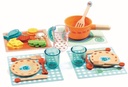 SET COMIDA A LA MESA GATITOS