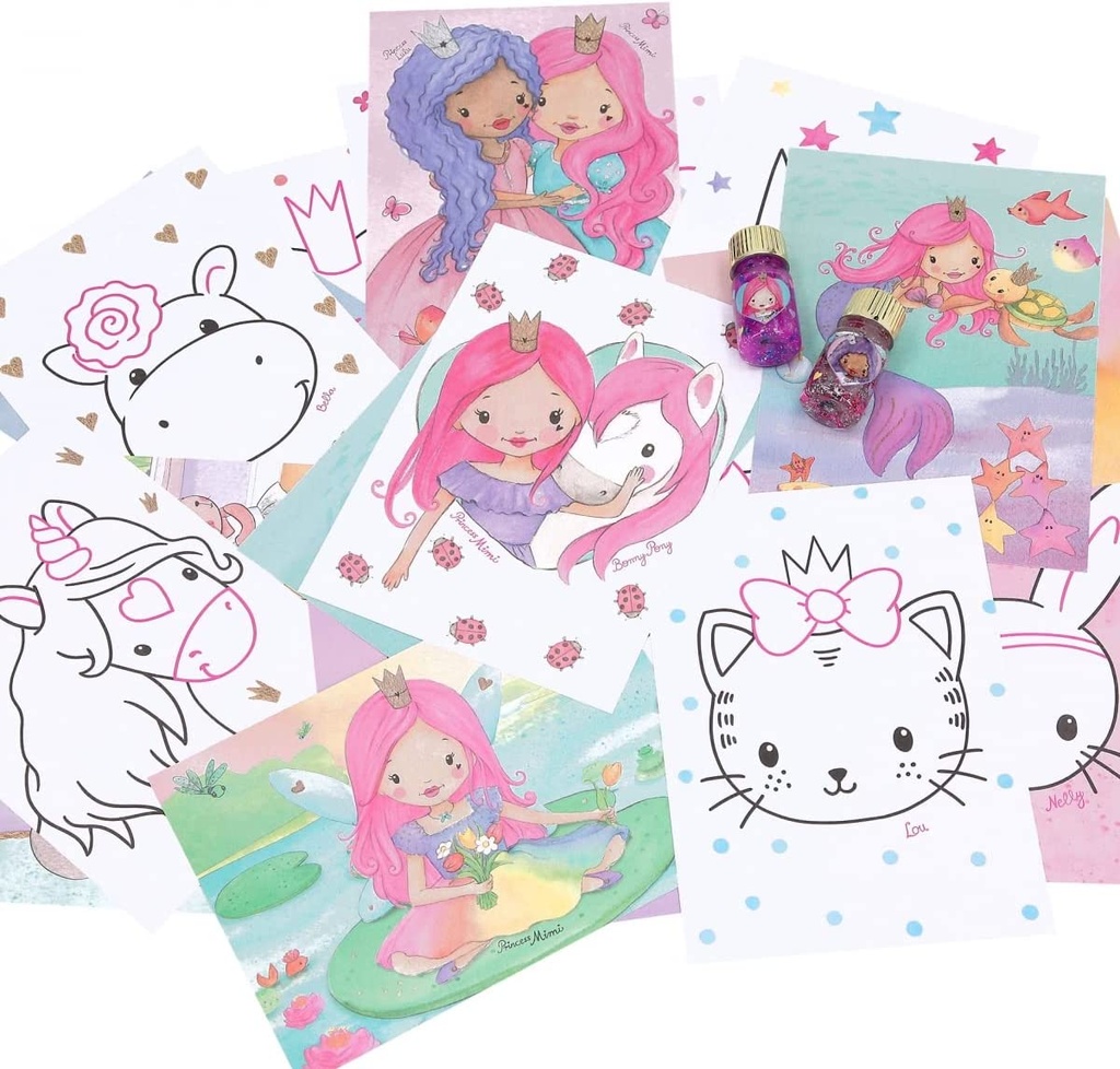 SET CREATIVO PEGAMENTO PRINCESS MIMI