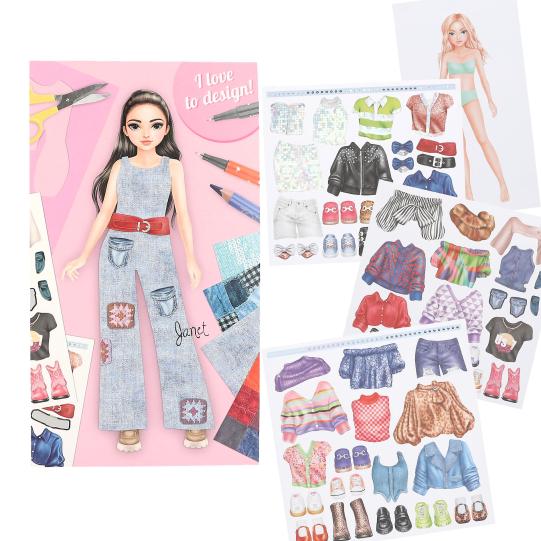 SET DE DISEÑO CREA TU TOP MODEL