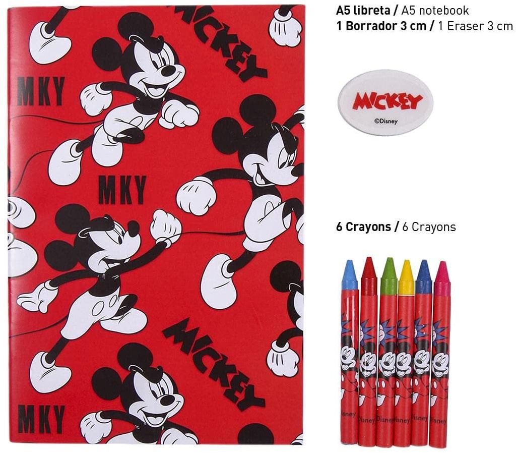 SET PAPELERIA MICKEY
