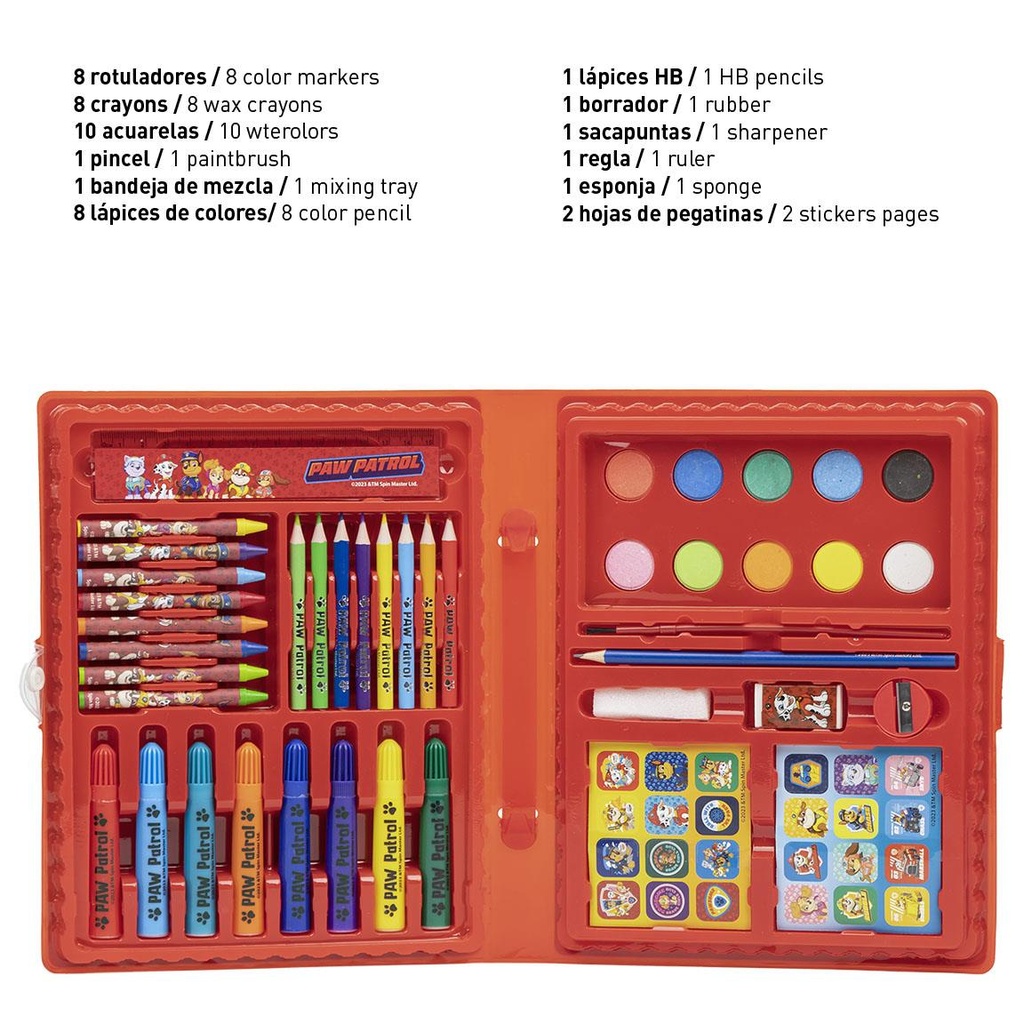 SET PAPELERIA PAW PATROL