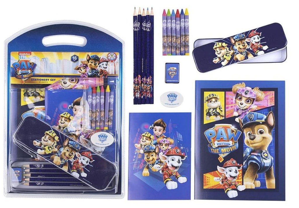 SET PAPELERIA PAW PATROL MOVIE