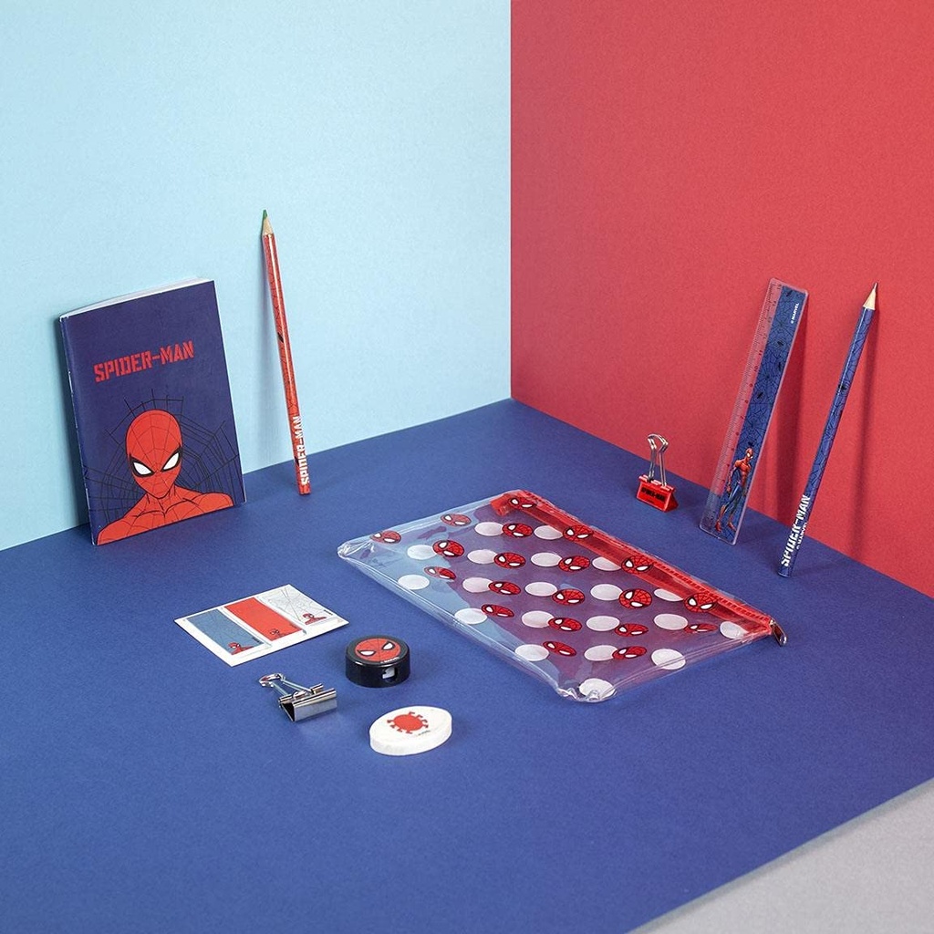 SET PAPELERIA SPIDERMAN