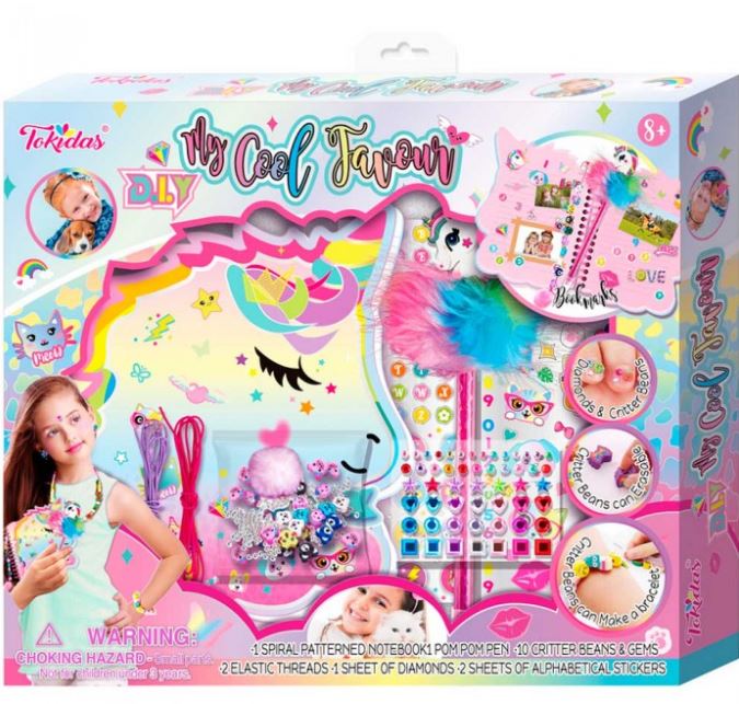 SET PAPELERIA UNICORNIO C/ADH.