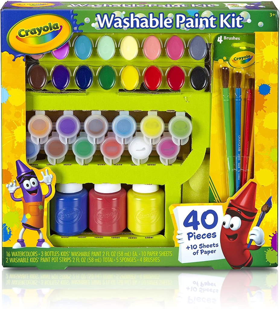 SET PINTURA LAVABLE 40 P.