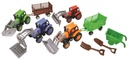 SET VEHICULOS GRANJA 9 P.