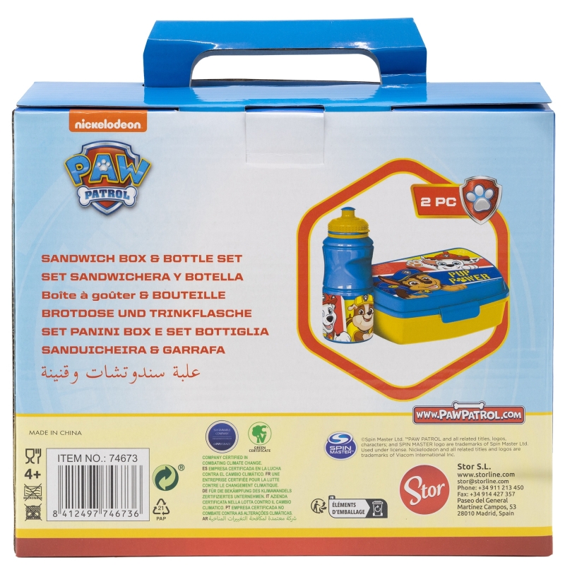 SET VUELTA AL COLE PAW PATROL