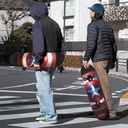 SKATE BOARD CAPITAN AMERICA