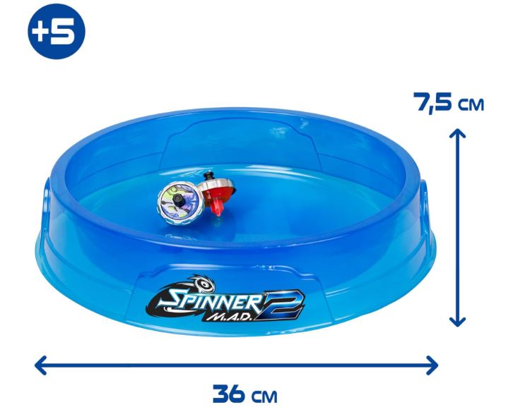 SPINNER MAD 2 ARENA COMBATE