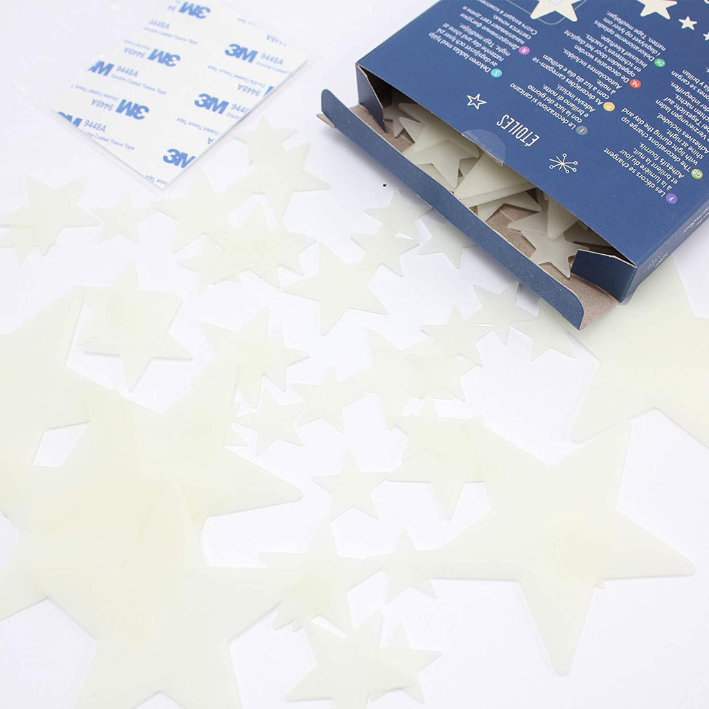STICKERS FOSFORESC.ESTRELLAS