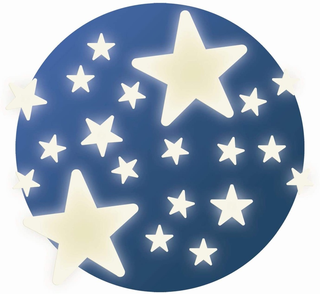 STICKERS FOSFORESC.ESTRELLAS