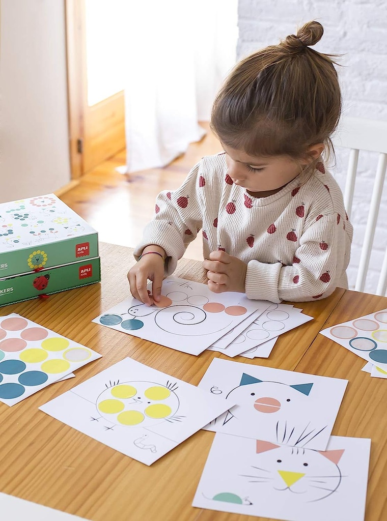 STICKERS GEOMETRICOS ANIMALES