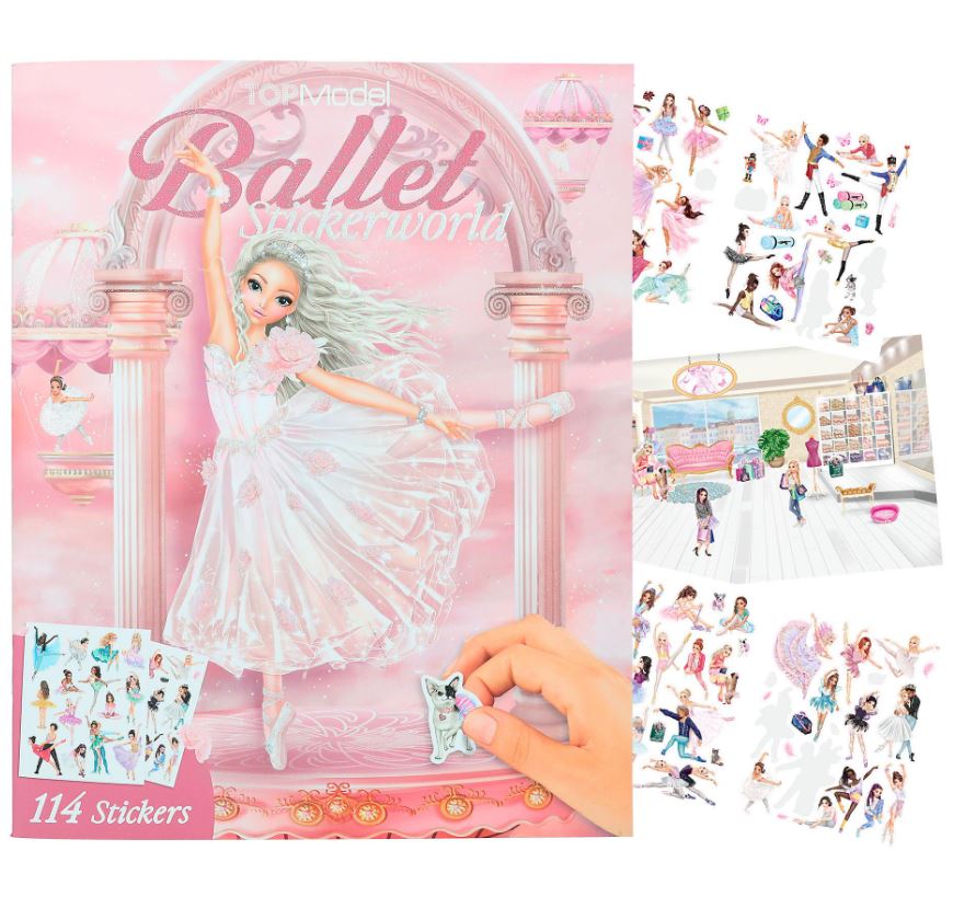 STICKERWORLD BALLET TOP MODEL
