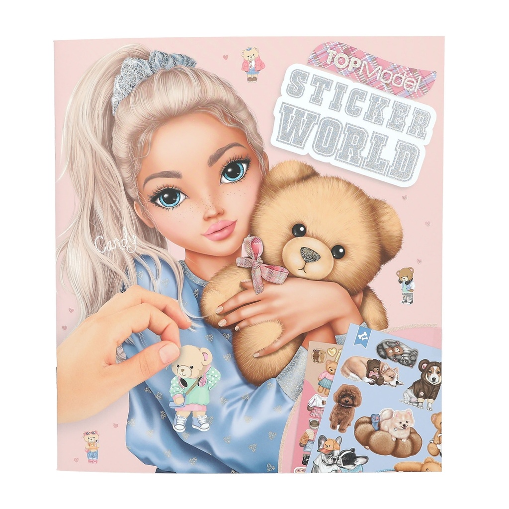 STICKERWORLD TEAM TEDDY TOP MODEL