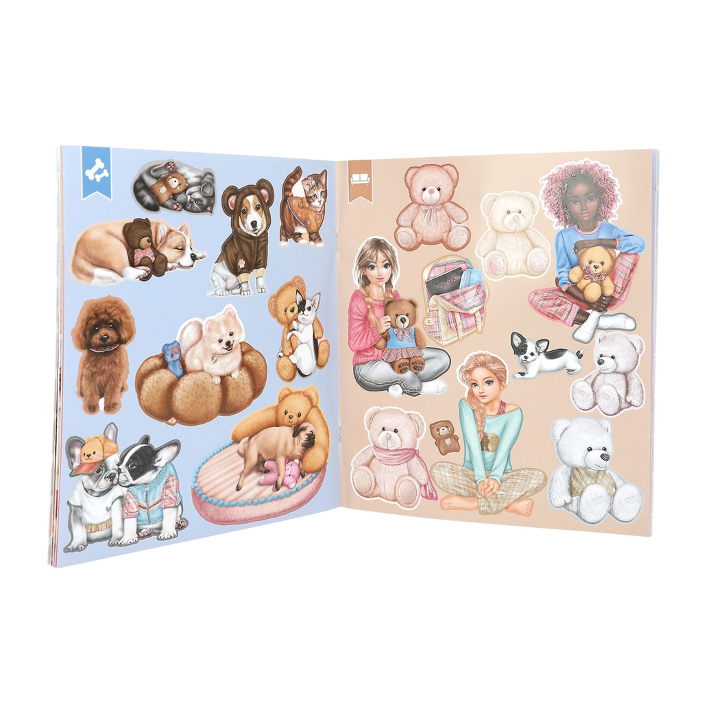 STICKERWORLD TEAM TEDDY TOP MODEL