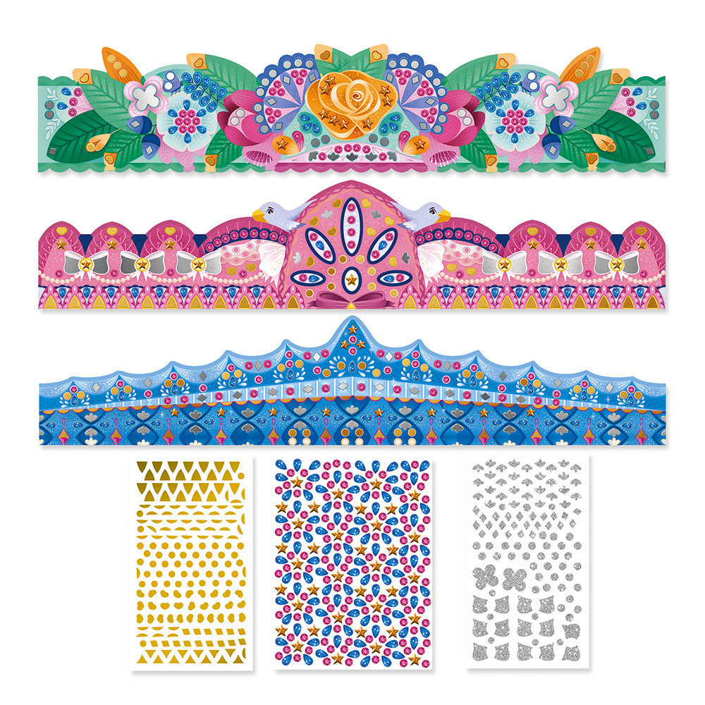 STRASS Y STICKERS CORONAS