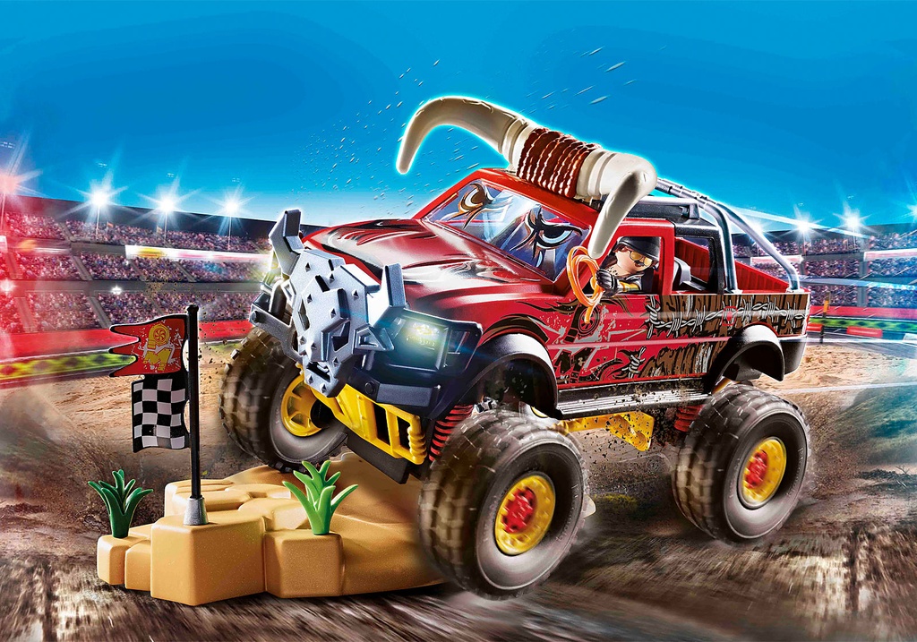 STUNTSHOW MONSTER TRUCK HORNED