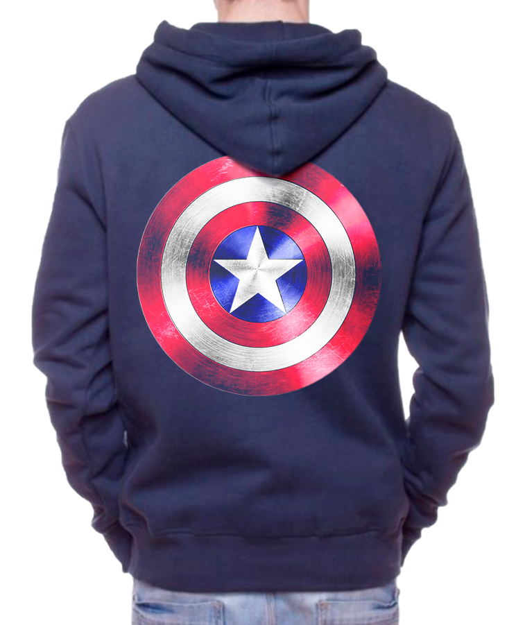 SUDADERA AVENGERS NAVY T.L