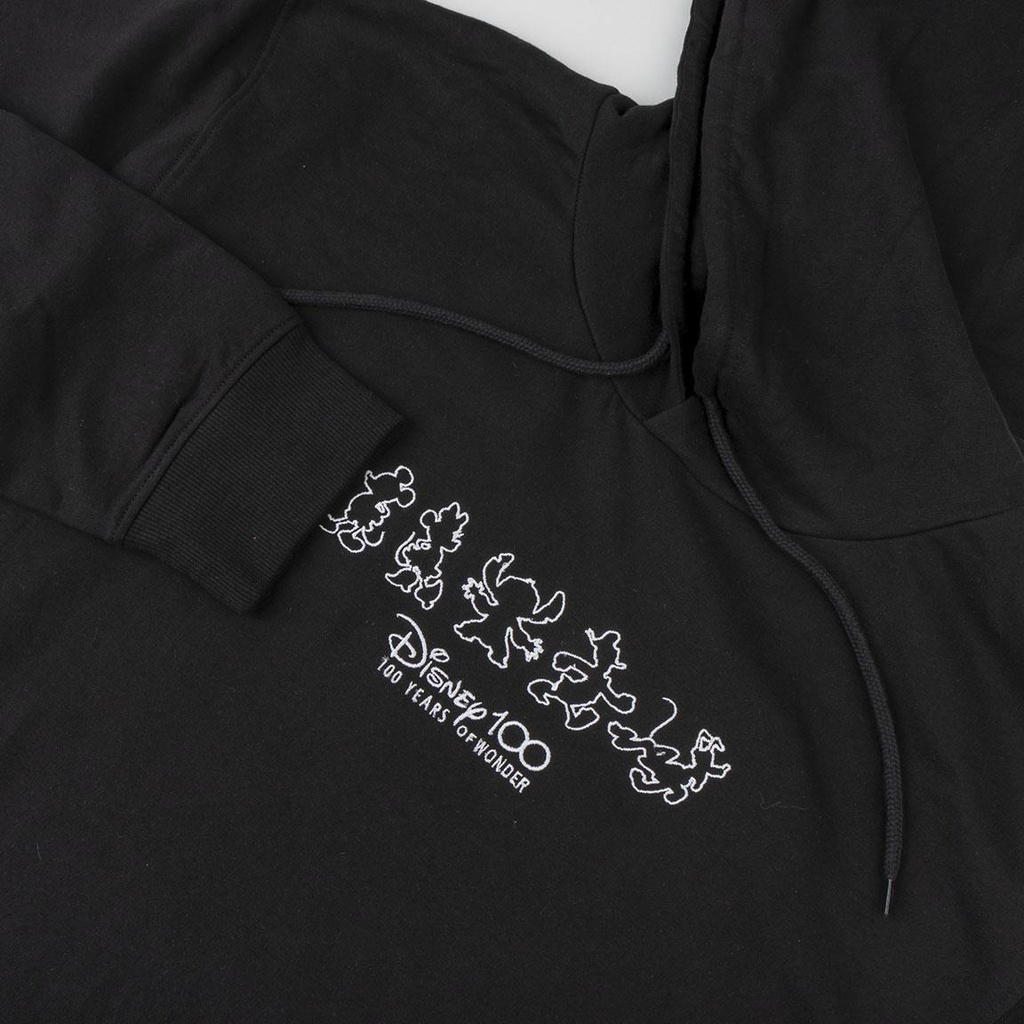 SUDADERA DISNEY 100A.NEGRA TXS