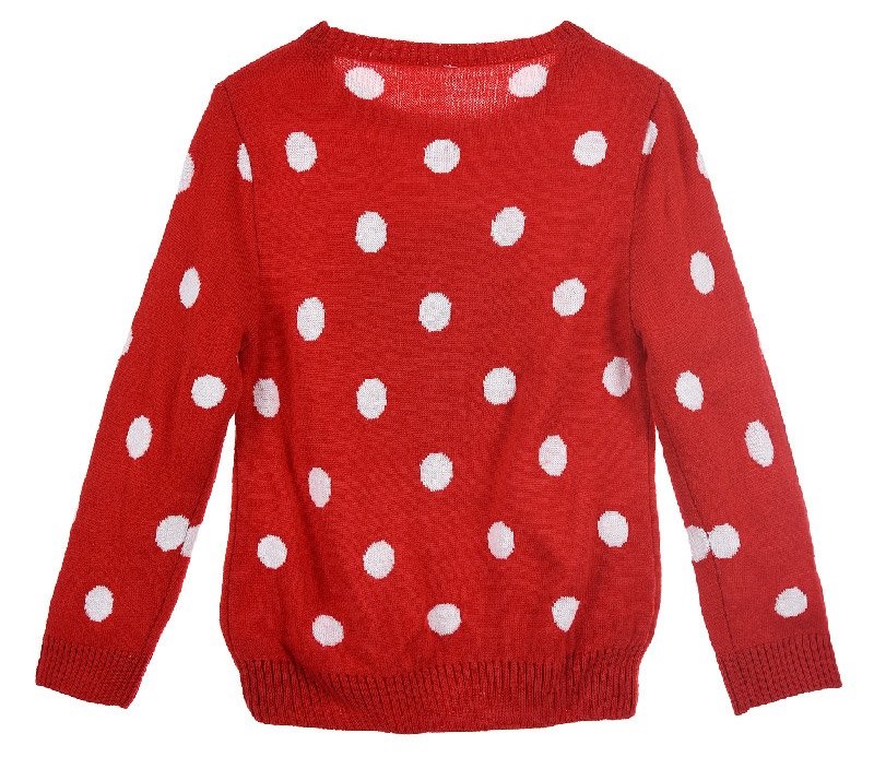 SUDADERA MINNIE ROJA T.6