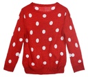 SUDADERA MINNIE ROJA T.6