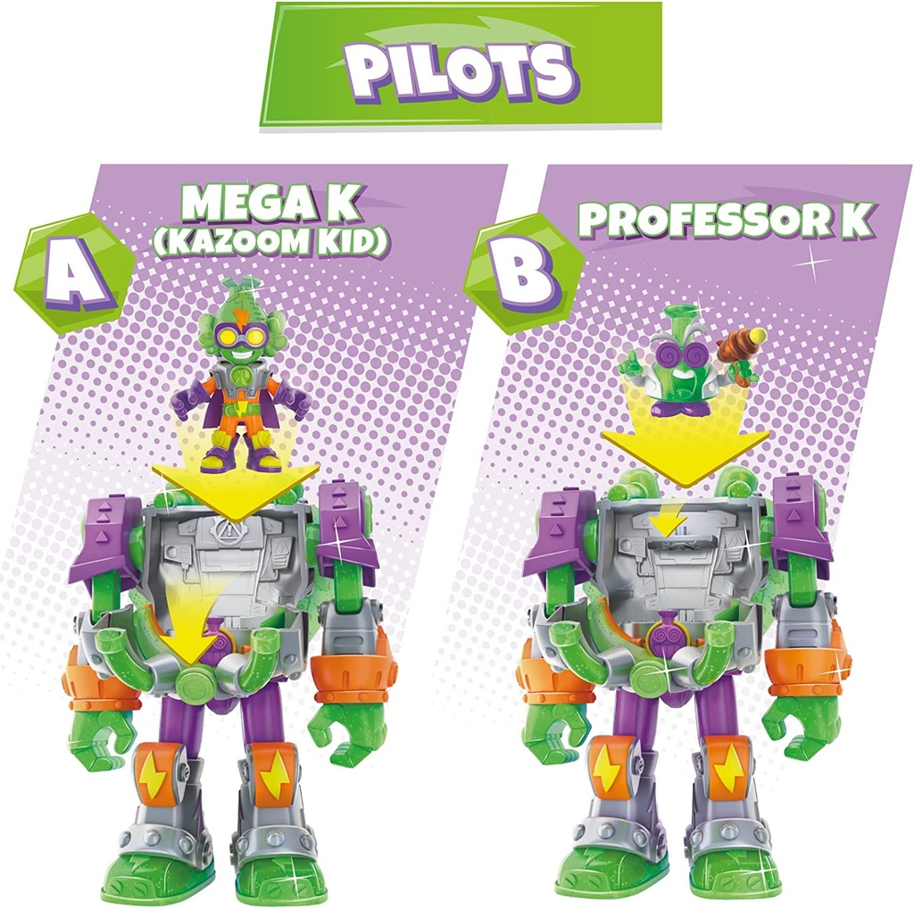 SUPERZINGS SUPERBOT MEGA-K