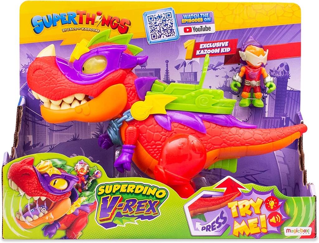 SUPERZINGS-SUPERDINO V-REX