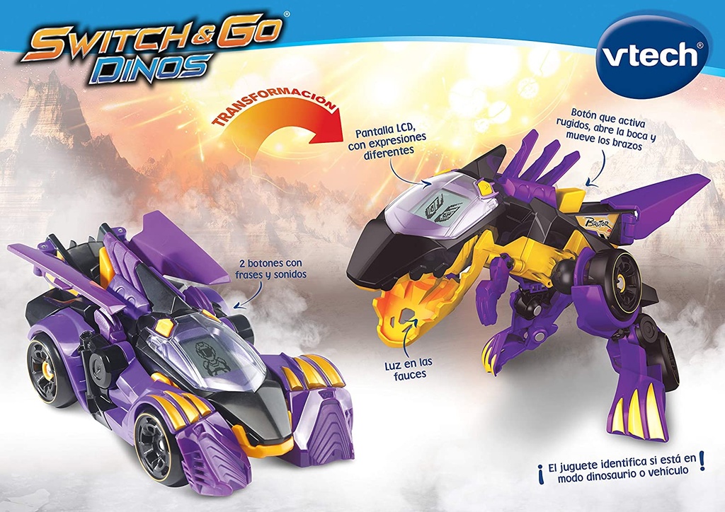 SWITCH & GO DINO RAYO BOLIDO