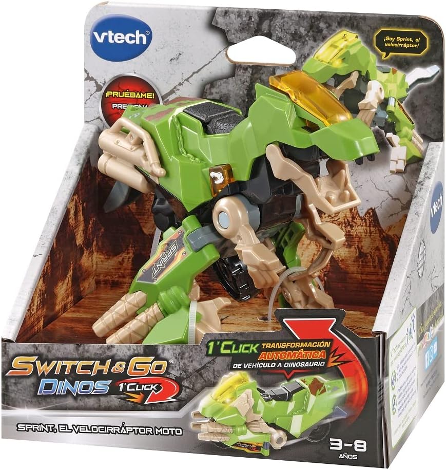 SWITCH & GO DINOS VELOCIRAPTOR