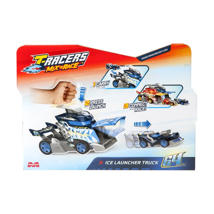 T-RACERS MIX'N RACE ICE LAUNCH.