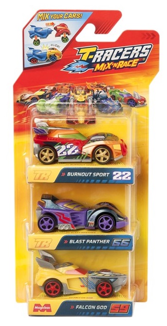 T-RACERS MIX'N RACE PACK 3