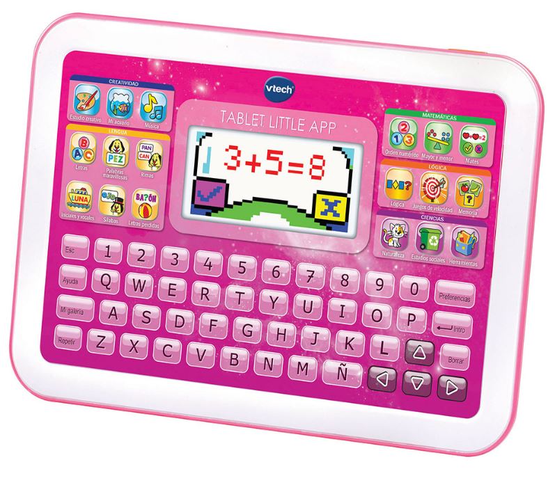 TABLET LITTLE APP ROSA
