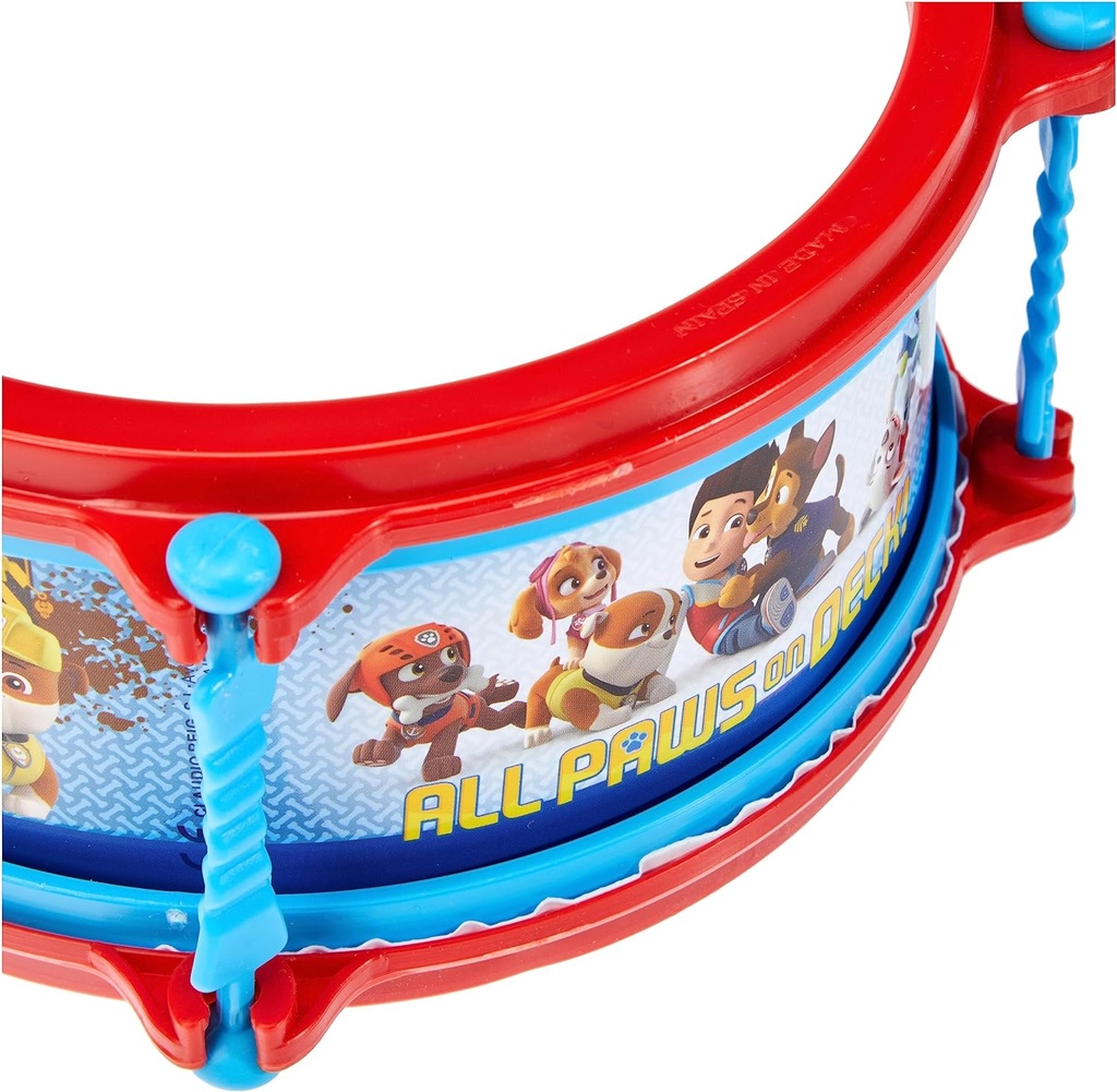 TAMBOR PAW PATROL C/ESTUCHE
