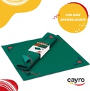 TAPETE 50x50 BASE ANTIDESLIZANTE