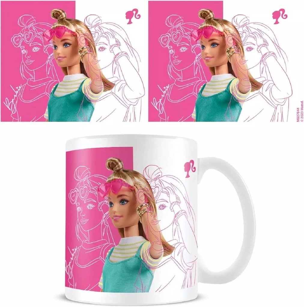 TAZA BARBIE GIRL 315 ML.