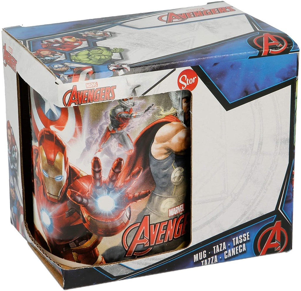 TAZA CERAMICA AVENGERS 325 ML.